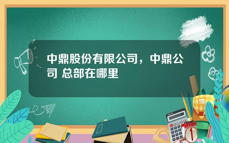 中鼎股份有限公司，中鼎公司 总部在哪里